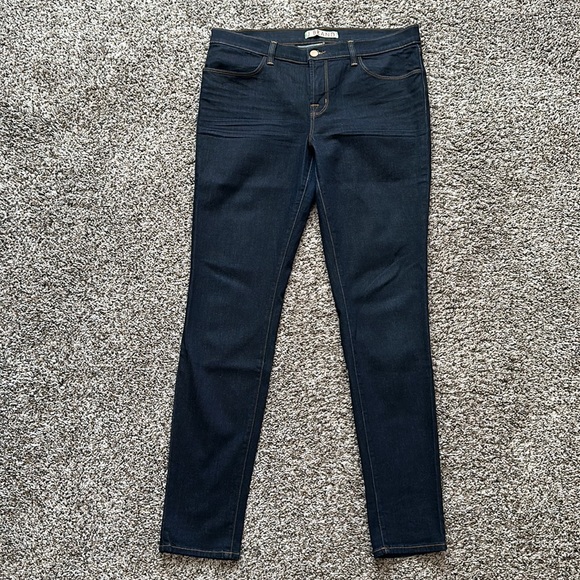 🦄 NWOT J Brand 915 Powerstretch Mid Rise Skinny Legging Jeans 31 Starless - Picture 3 of 9